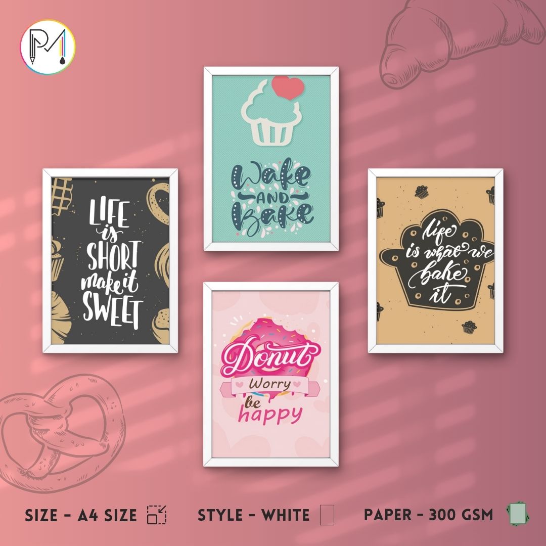 Bakery Poster - Pack of 5