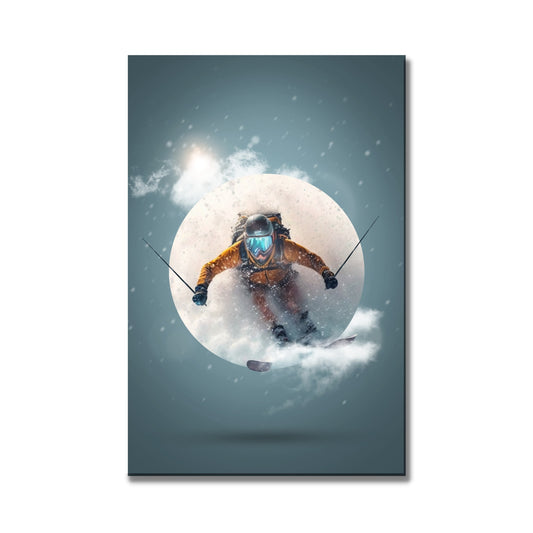 Surfing The Moon - Wall Posters