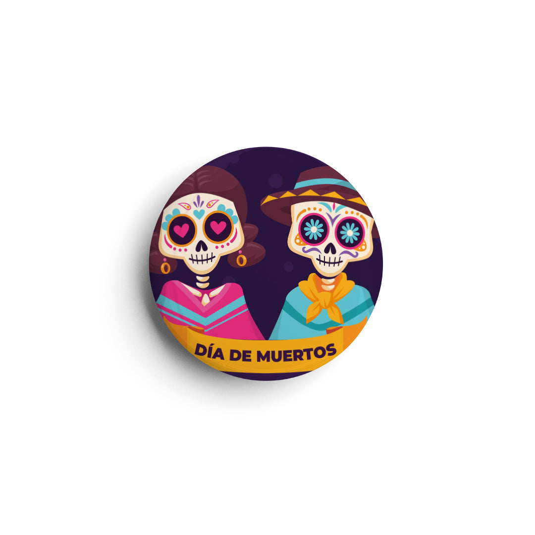 Dia De Muertos - Badge