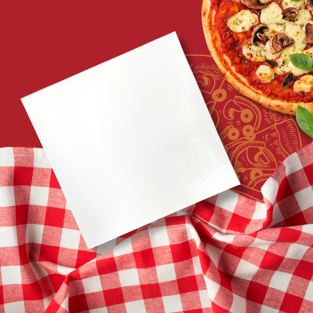 Pizza Box 9.2x9.2x2 - White