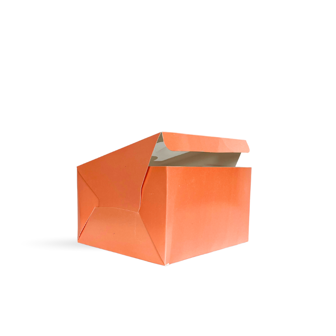 Peach Cake Box 1 Kg- 10x10x5 inches