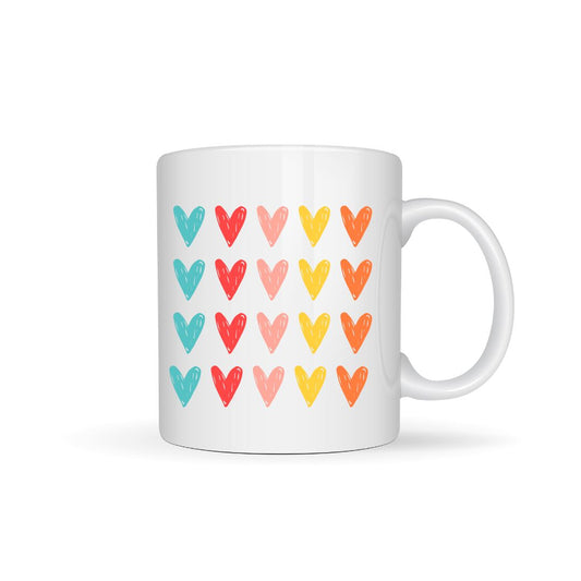 Hearts -Customized Mugs