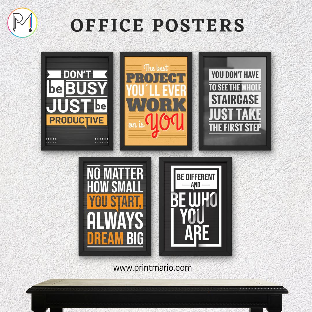 Office Poster II - Pack of 5 – Print Mario