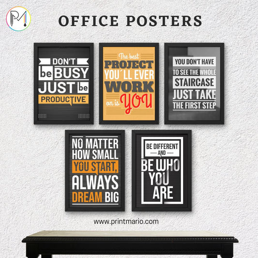 Office Poster II - Pack of 5