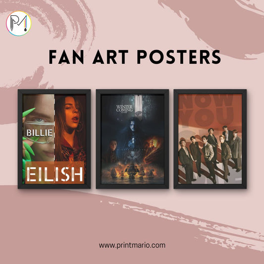 Fan Art Posters - Pack of 3
