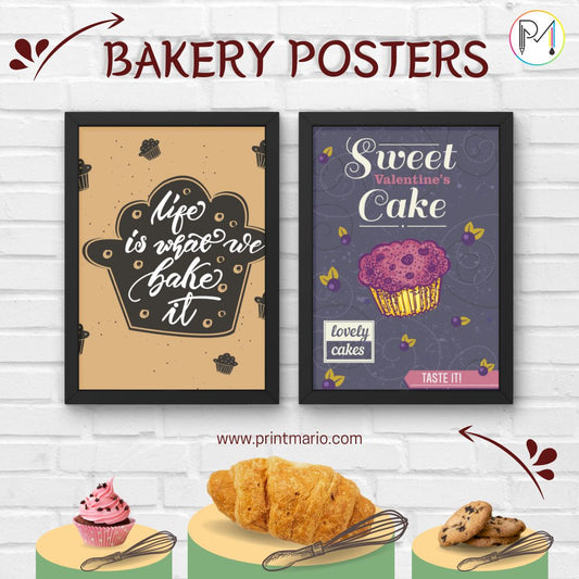 Bakery Poster - Pack of 2