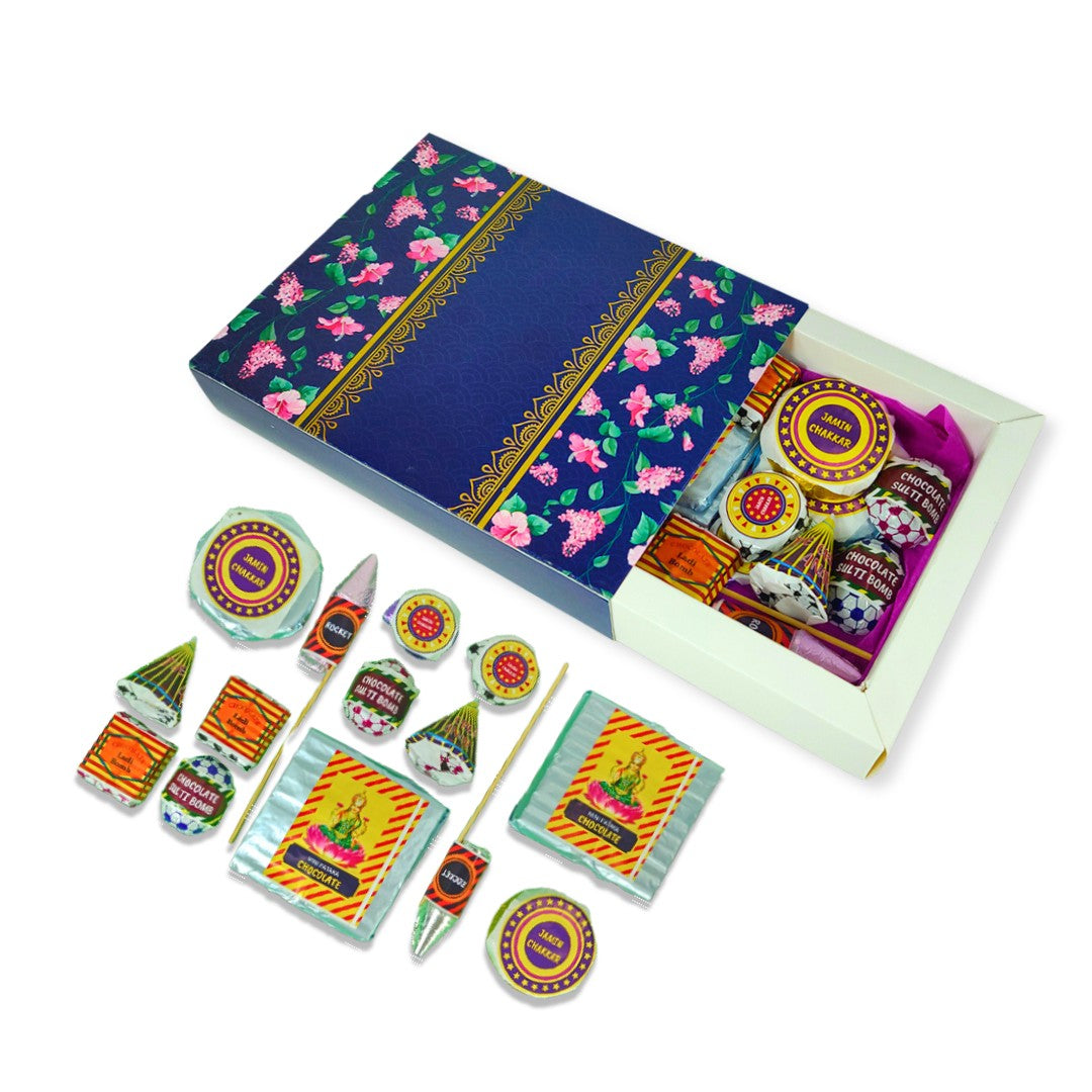 Mini Fataka Cracker Chocolate Stickers- (pack of 5 sheets)