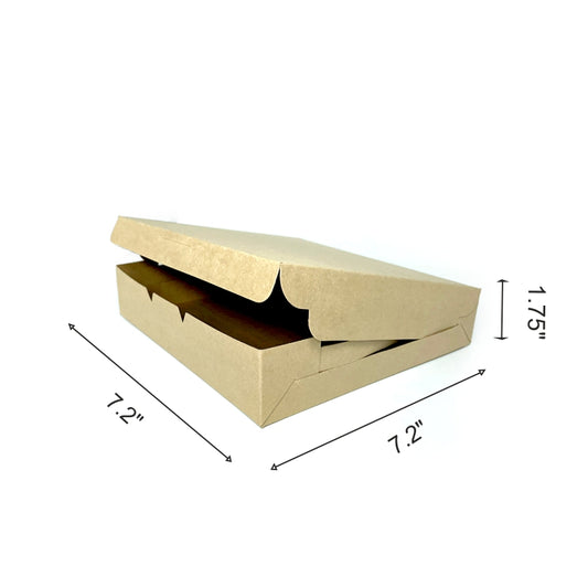 Pizza Box - 7.2x7.2x1.75 inches